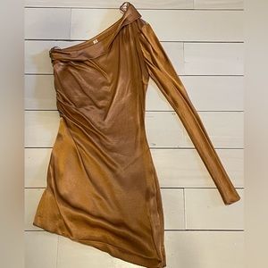 Bec & Bridge one shoulder dress